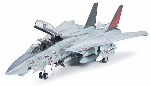 Tamiya 60313 1/32 F14A Tomcat Black Knights Defense Fighter NISB