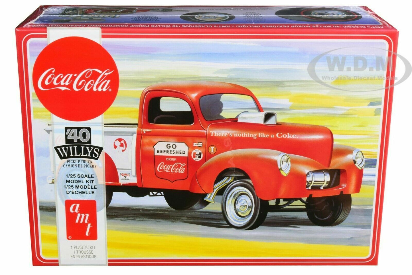 AMT 1145 1940 WILLYS GASSER PICKUP TRUCK "COCA-COLA" 1/25 NISB COKE COLLECTIBLE