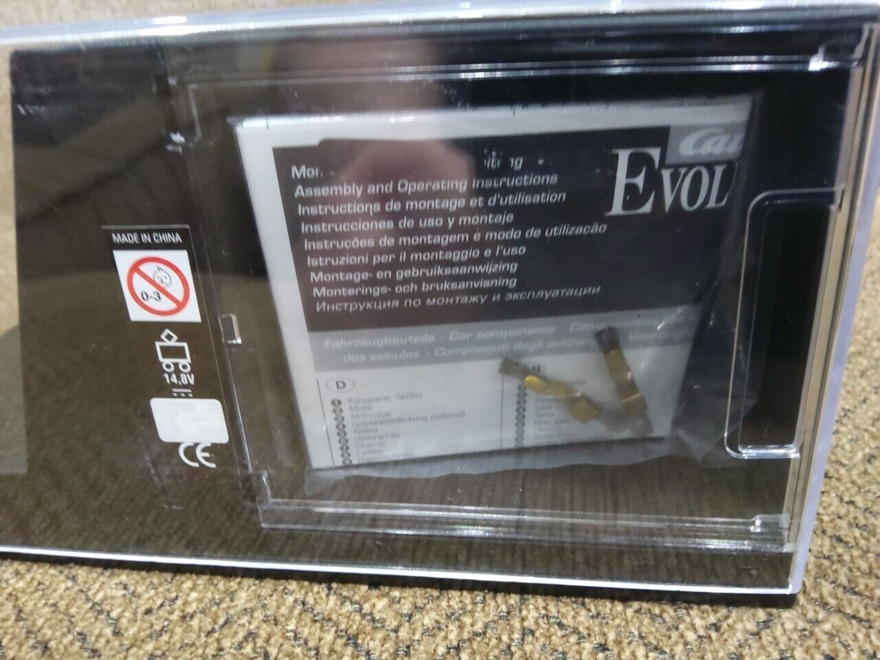 Carrera Evolution #27102 Chevrolet Corvette 429 '67 1/32 scale slot car NIB