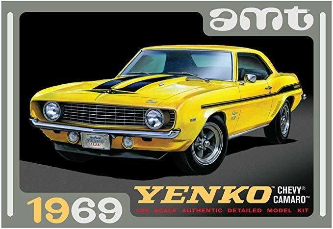 AMT 1093 1969 Chevy Camaro Yenko 1:25 PLASTIC MODEL KIT NISB