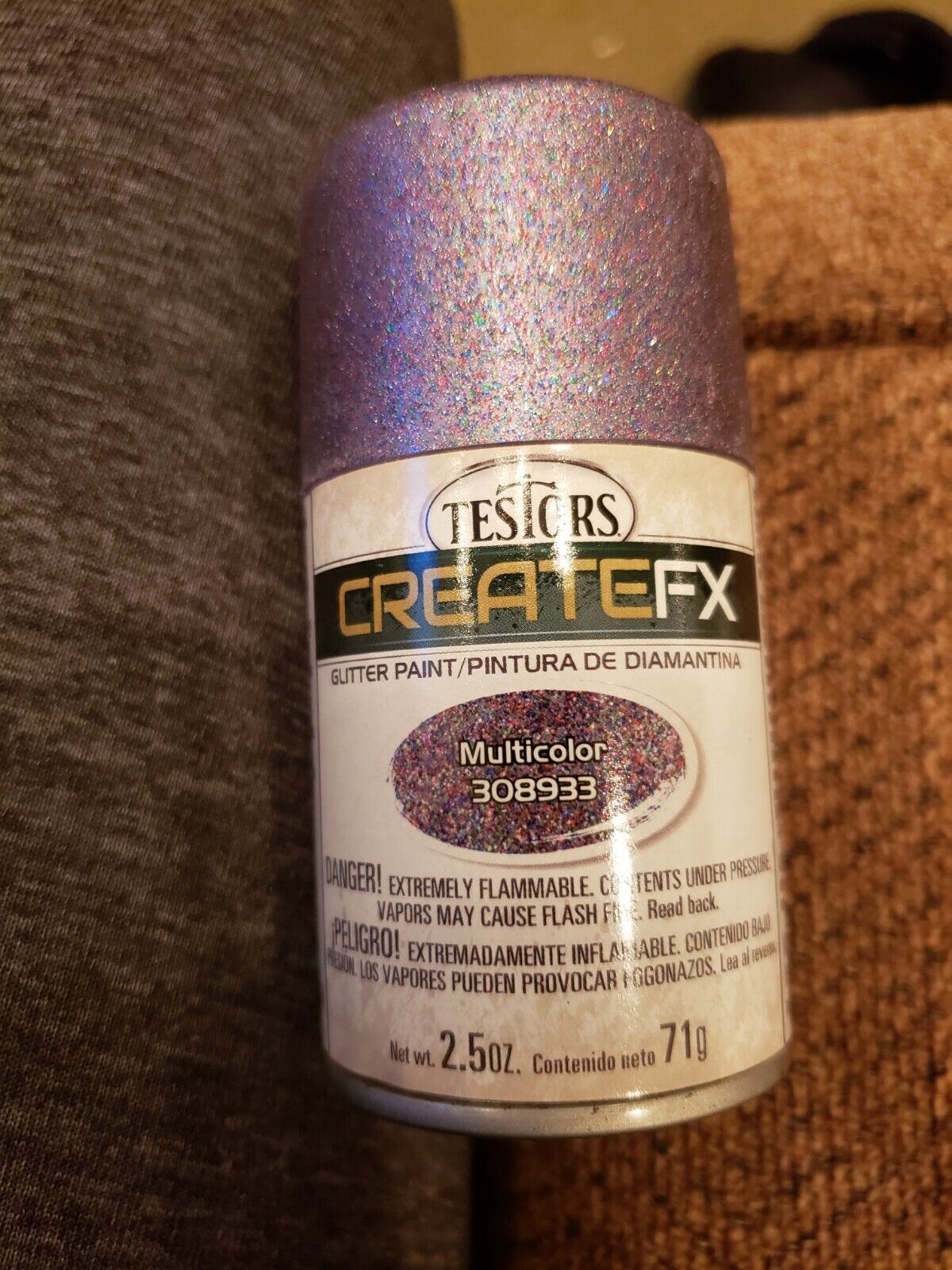 Testor's CreateFx Glitter paint Multi-Color 2.5 ounce NEW!