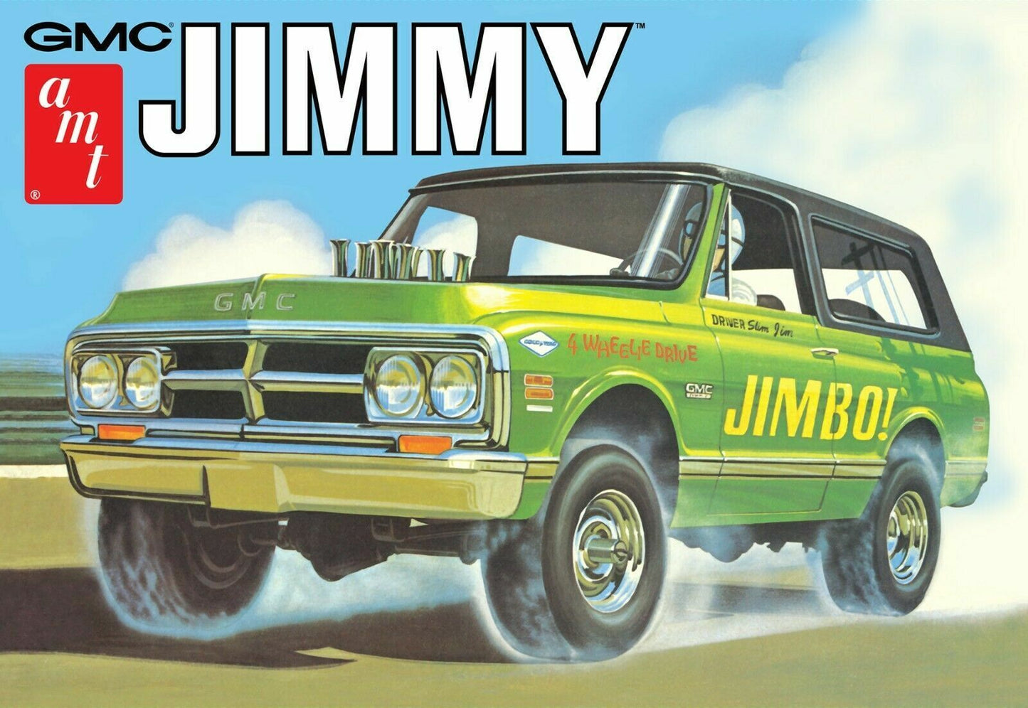 AMT 1219 1972 GMC JIMMY 1/25 SCALE MODEL KIT NIB