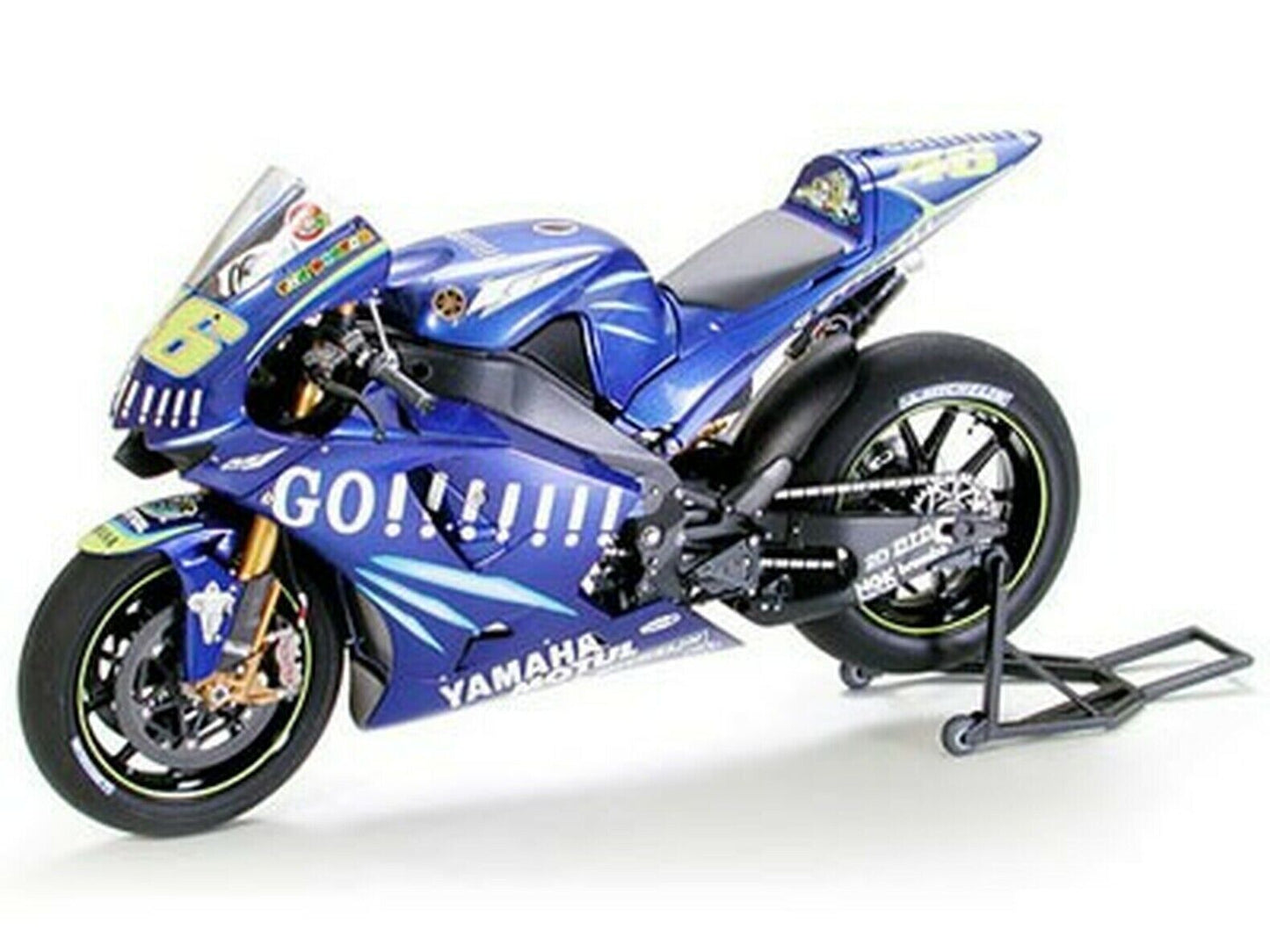 Tamiya 1/12 No.98 Yamaha YZR-M1 2004 No.46 / No.17 plastic model 14098 NISB