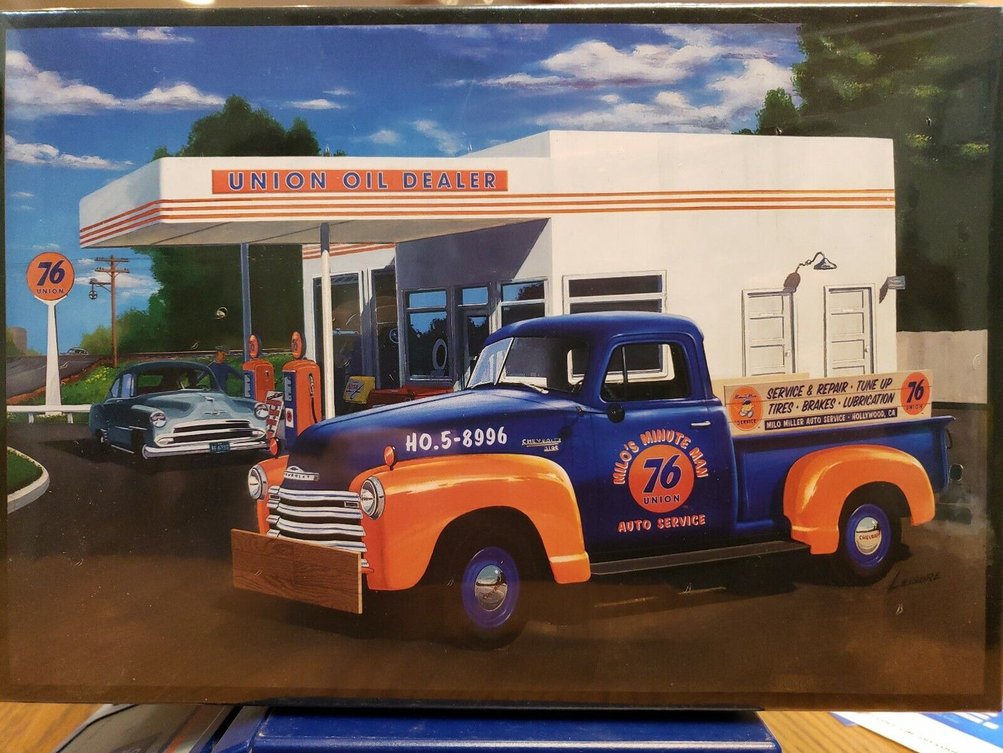 AMT 1076 1/25 1950 CHEVROLET 3100 (UNION 76) PICKUP TRUCK NISB