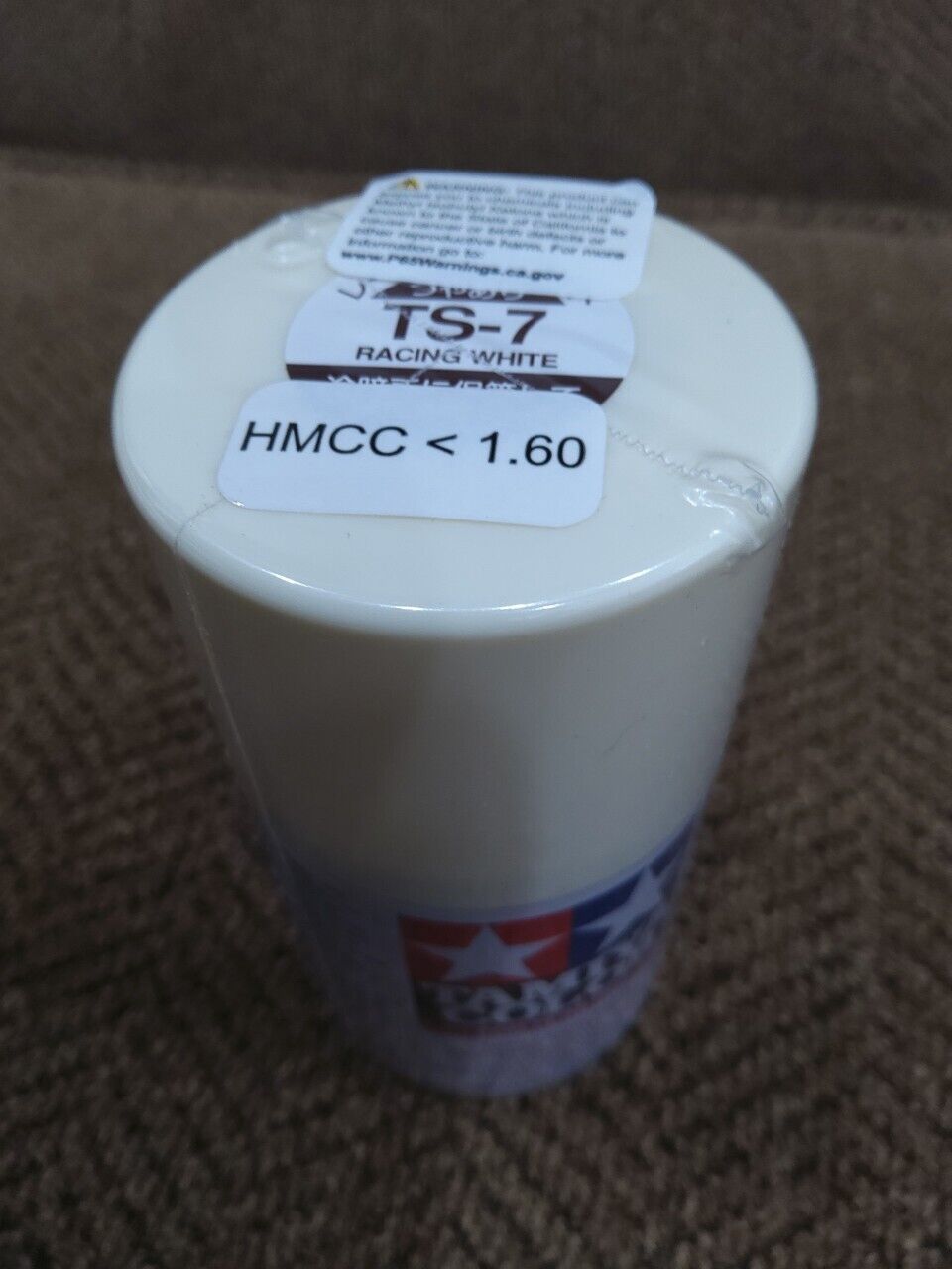 Tamiya 85007 TS-7 Racing White Lacquer Spray Paint 100ml - US