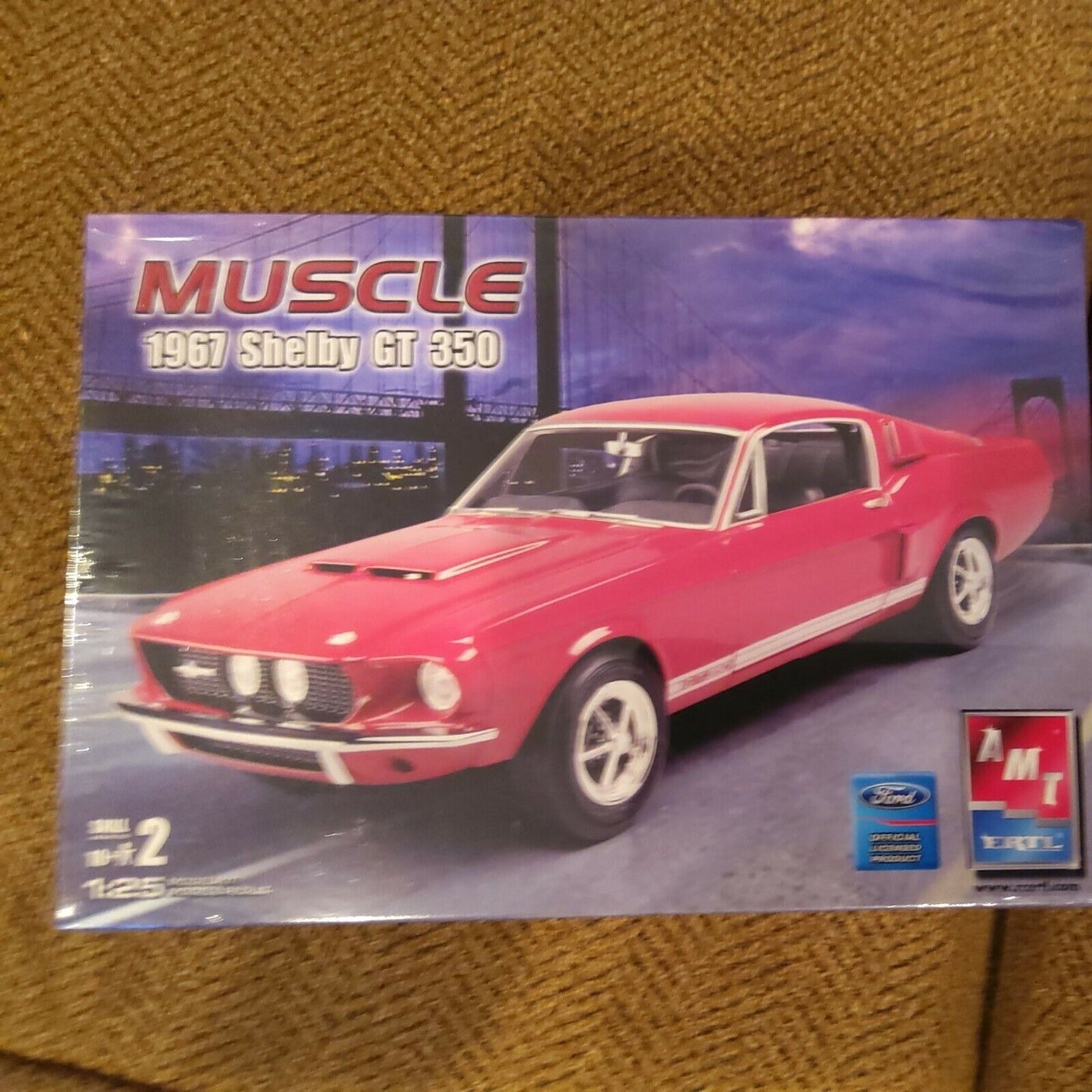 1967 Shelby GT 350 Ford Mustang AMT Ertl Model #38492 Muscle Classic Car FS