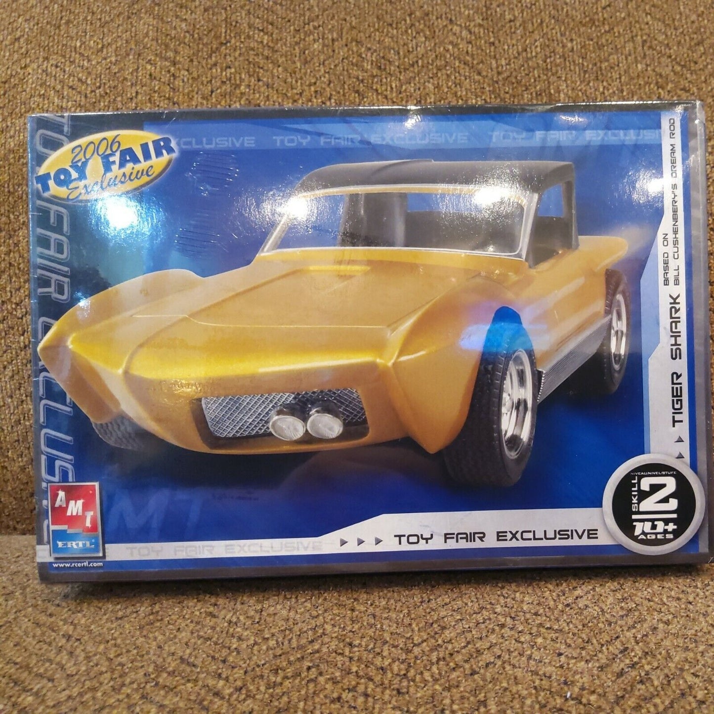 AMT 2006 TOY FAIR Exclusive TIGER SHARK1:25 Scale Model Kit Factory Sealed