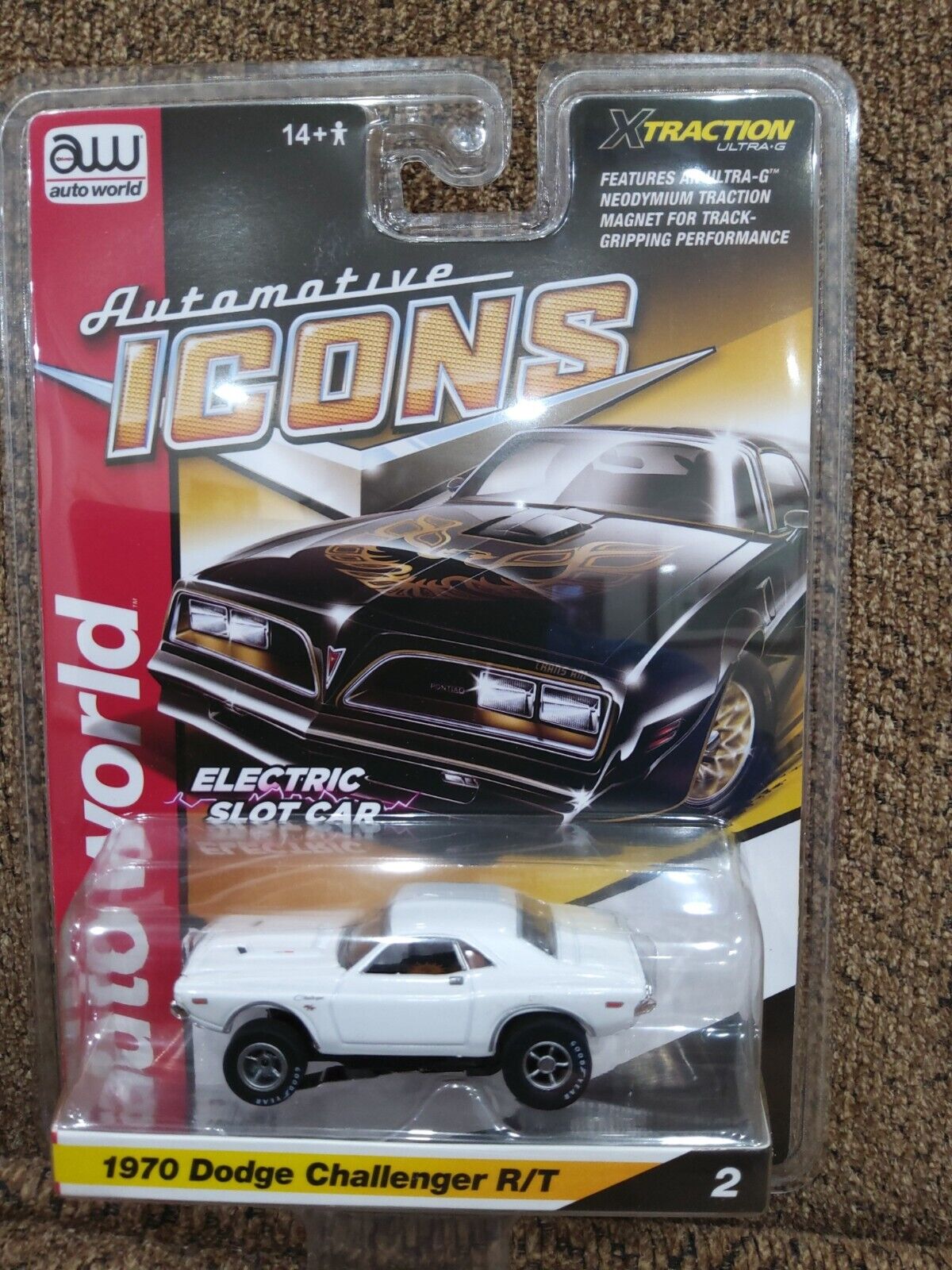 Auto World '23 Rel. 2 Icons Vanishing Point '70 Dodge Challenger SC402 Fits AW