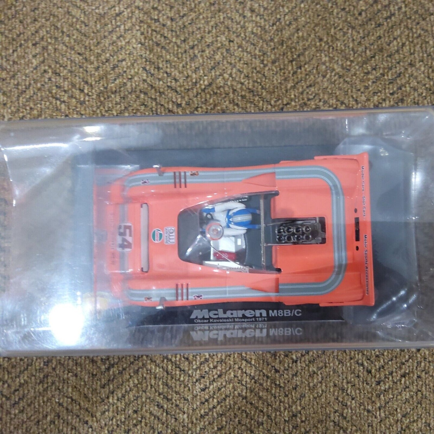 CA51 Vanquish MG SUPER RARE Oscar Kovaleski McLaren M8C Mosport 1971 NOS IN CASE