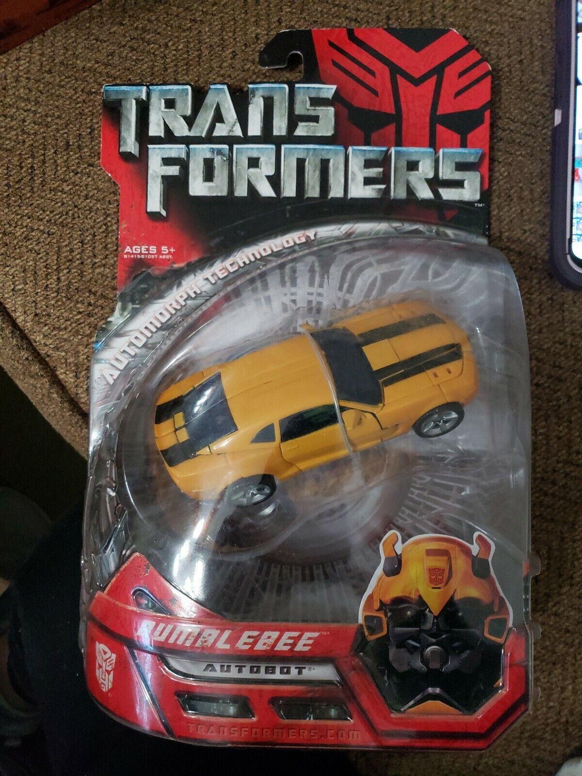 Transformers Bumblebee Deluxe Class Action Figure TY