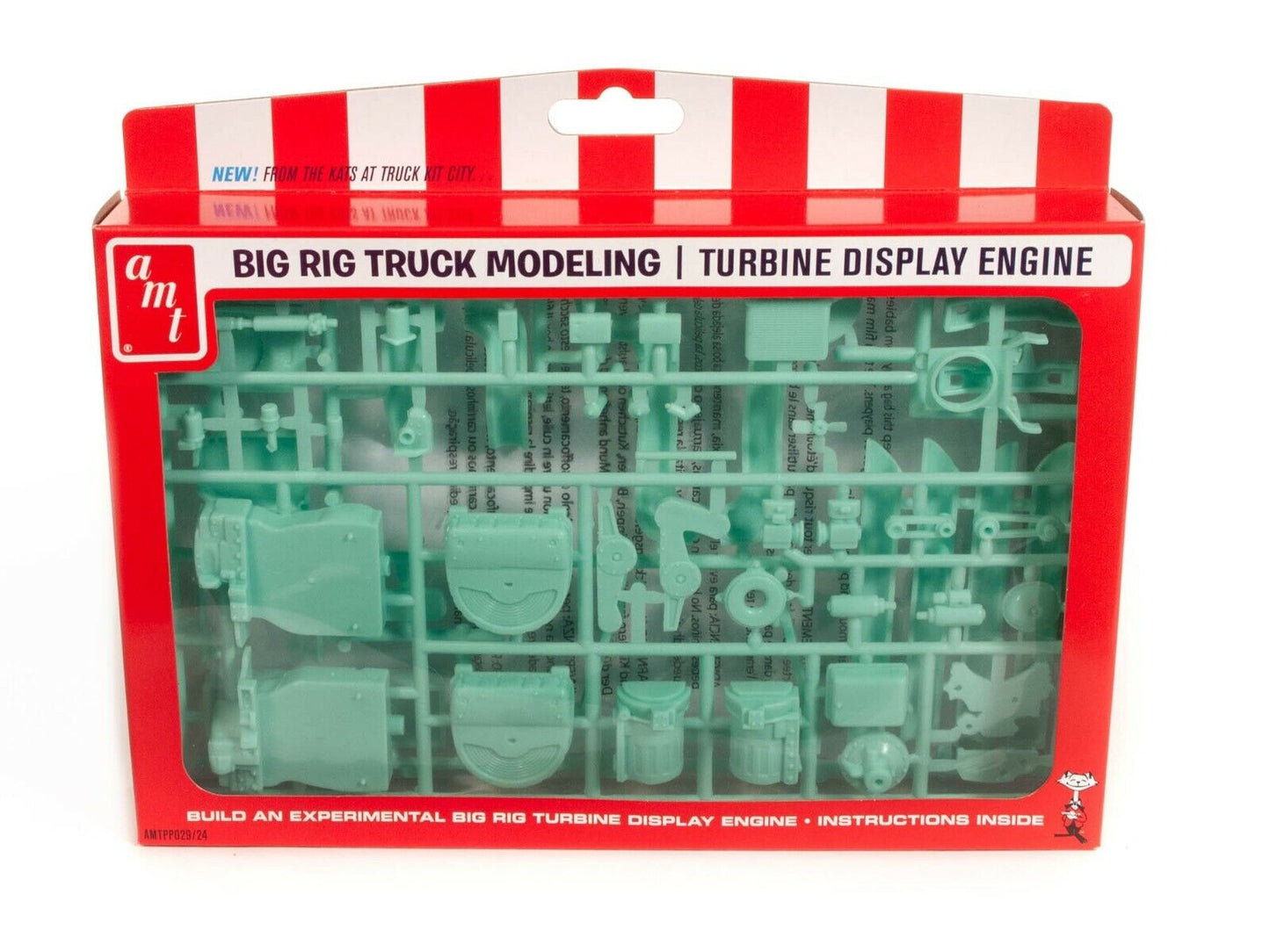 AMT Big Rig Truck Tractor Turbine Engine parts pack 1:25 scale model kit PP029