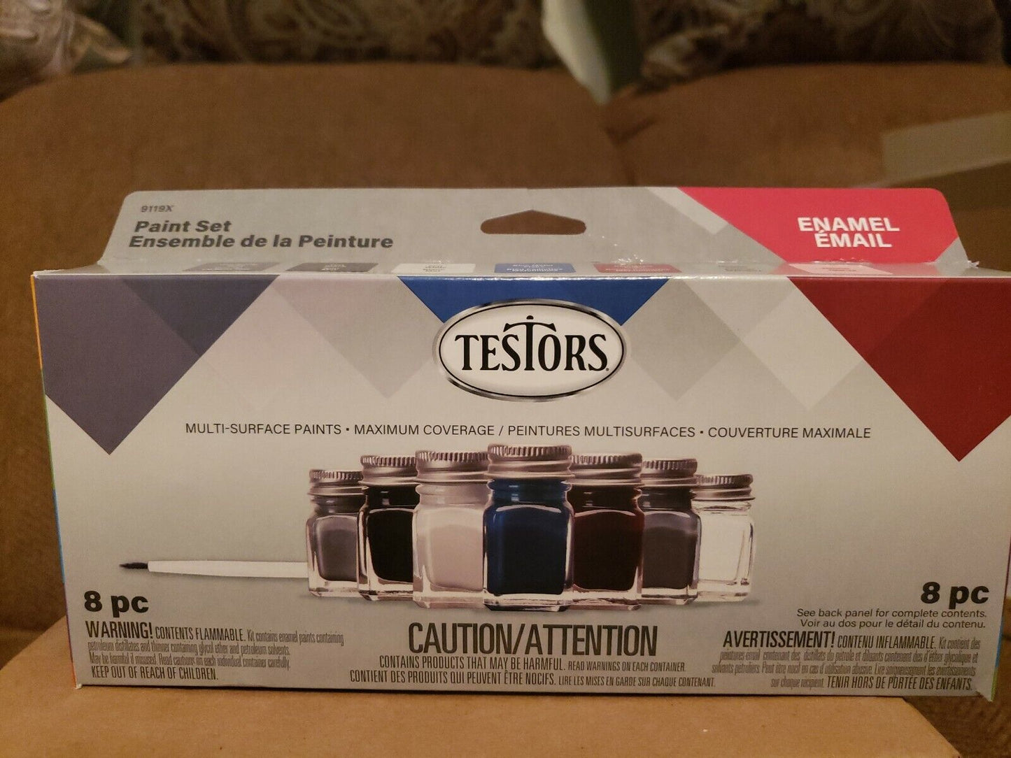 Testors 9119X ENAMEL PAINT CUSTOMIZING KIT