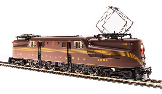 BROADWAY LIMITED 4692 PENNSYLVANIA GG-1 TUSCAN 5 STRIPE  DCC, SND,SMOKE RD #4856