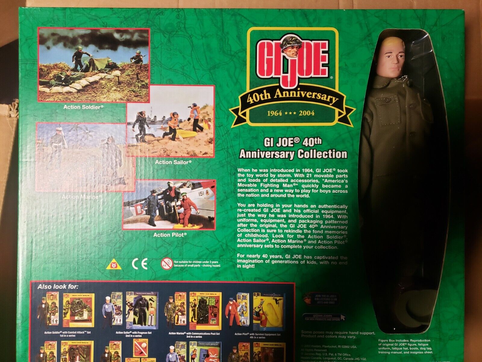 Hasbro GI JOE Action MP 40th Anniversary 5TH in Series Brand New in Box RARE 