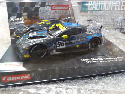 Carrera 1:32 Scale 27696 Aston Martin Vantage GT3 W/Lights MIB/New Free Shipping
