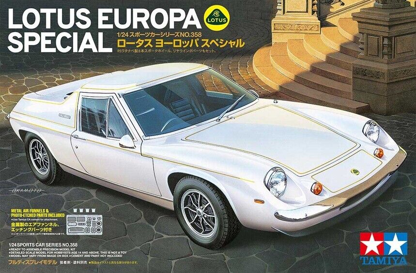 Tamiya 1/24 SCALE LOTUS EUROPA SPECIAL 24358
