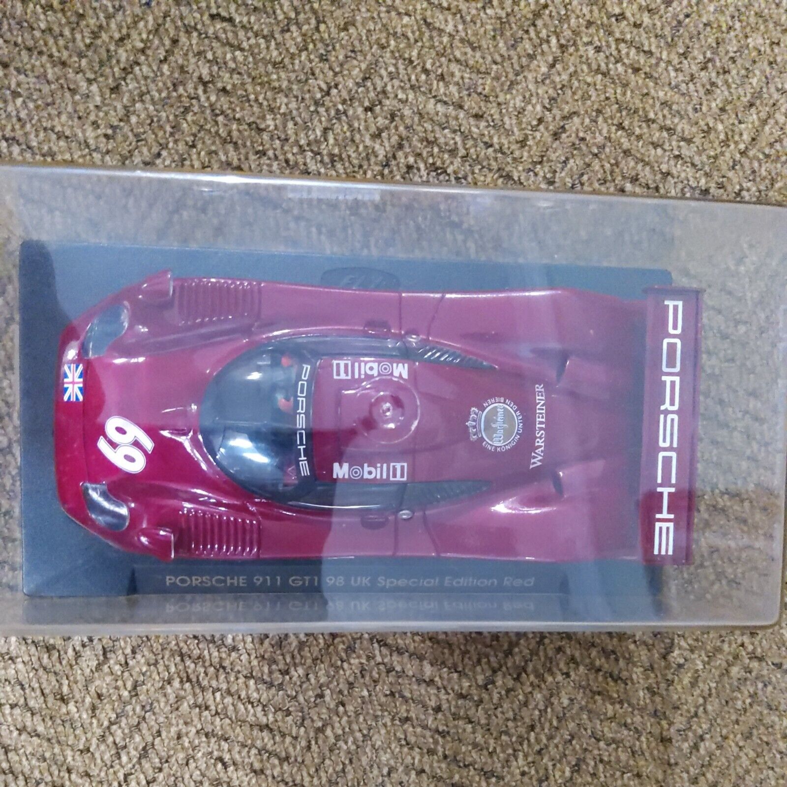 Fly E72 PORSCHE 911 GT1 98 UK SPECIAL EDITION RED