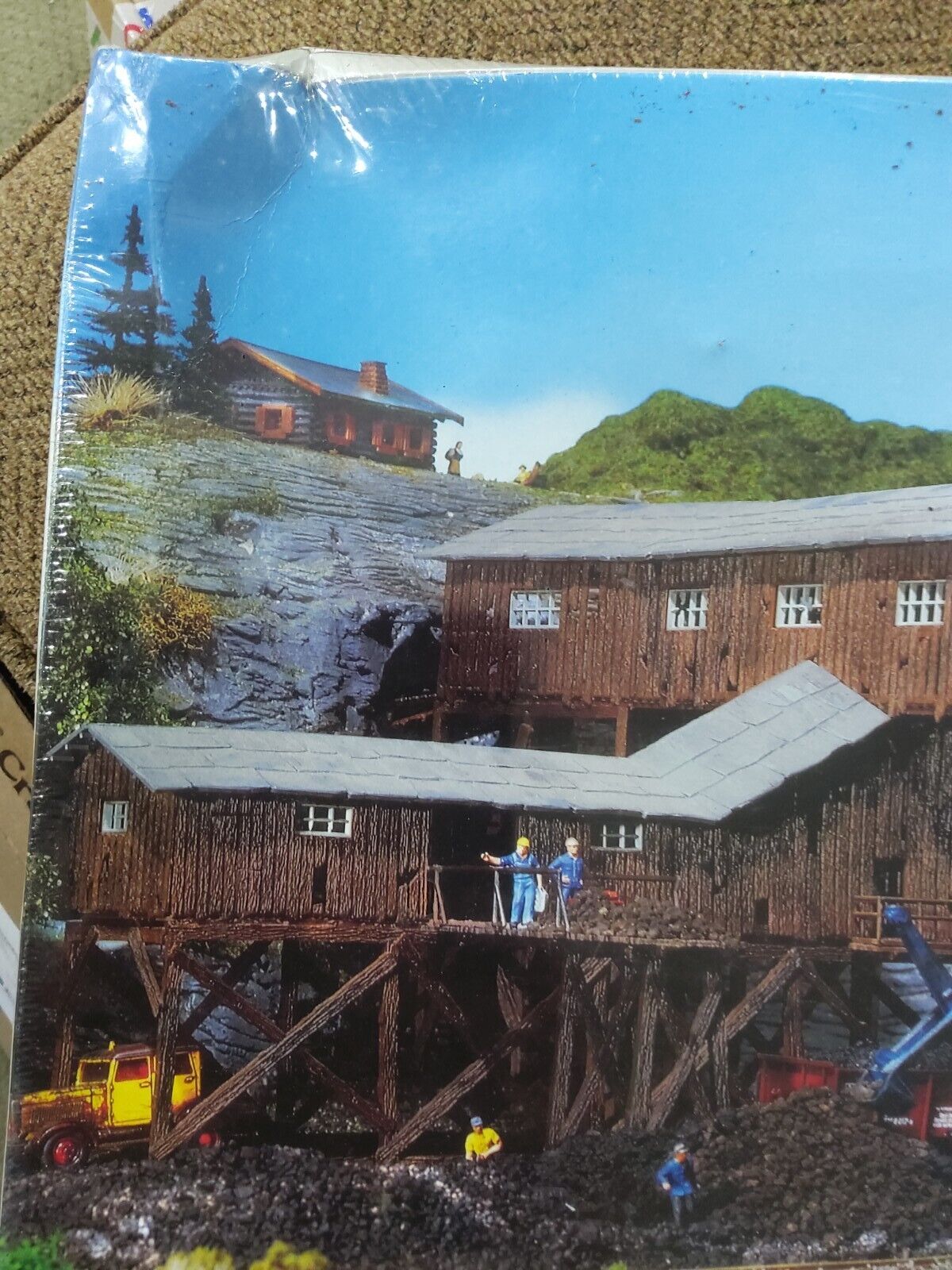 POLA OLD COAL MINE EXPRESS STATION ALTE KOHLEMINE 708 HO SEALED MASTERLINE
