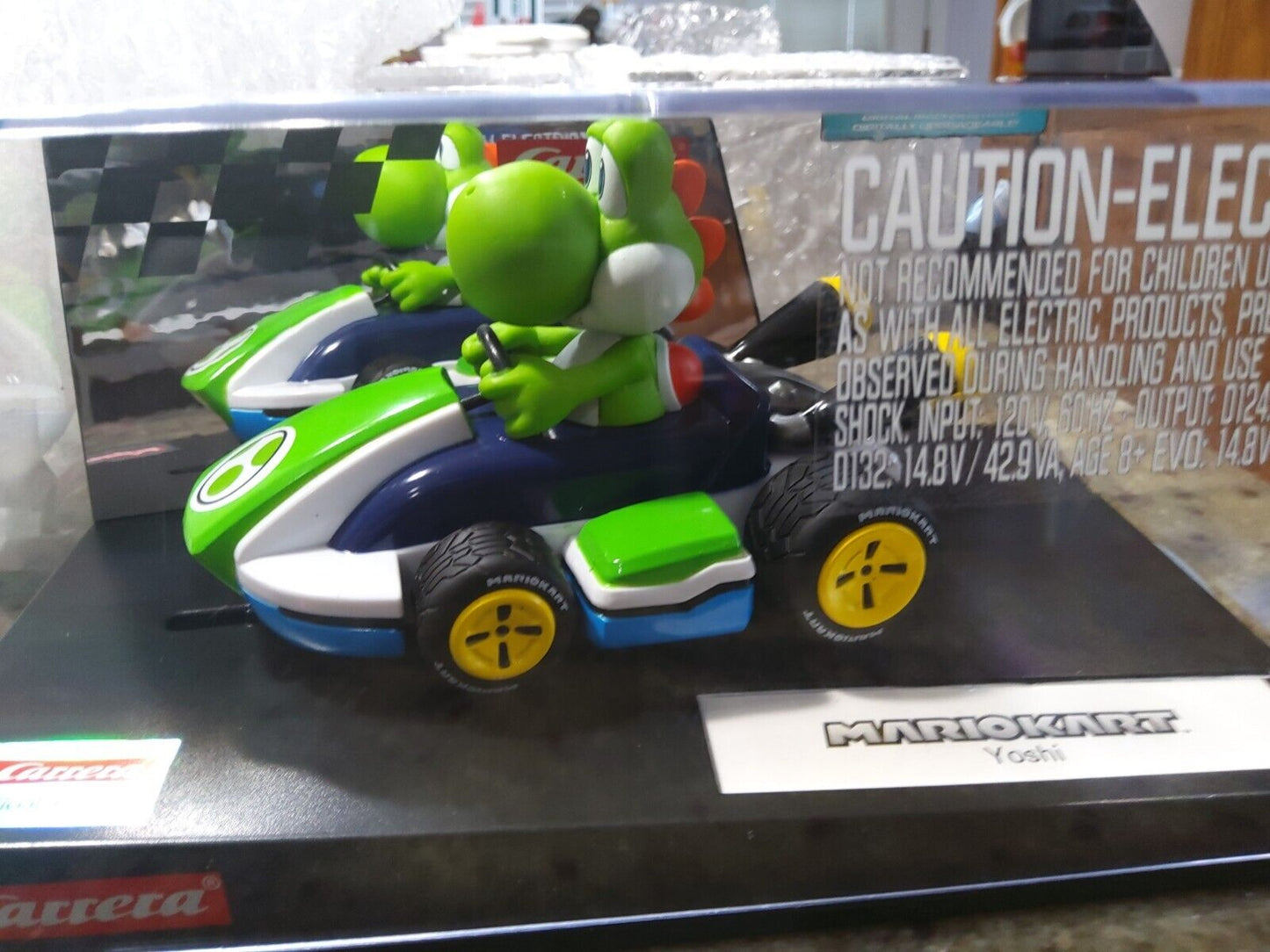 Carrera Evolution Mario Kart Yoshi 1:32 Slot Car NEW Free Shipping