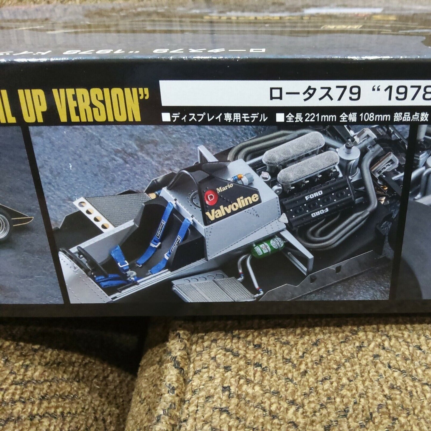 HASEGAWA  Sp498 1/20 Lotus 79 1978 Germany Gp Detail Version