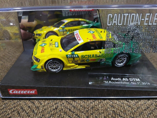 Carrera Evolution 27473 Audi A5 DTM "M. Rockenfeller No.1" 2014 NEW