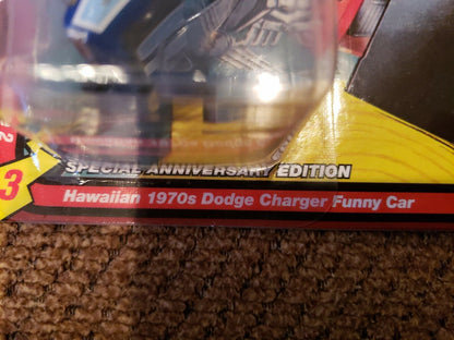 NEW 2020 Johnny Lightning  *HAWAIIAN 1970 DODGE CHARGER FUNNY CAR*  50 Years # 3