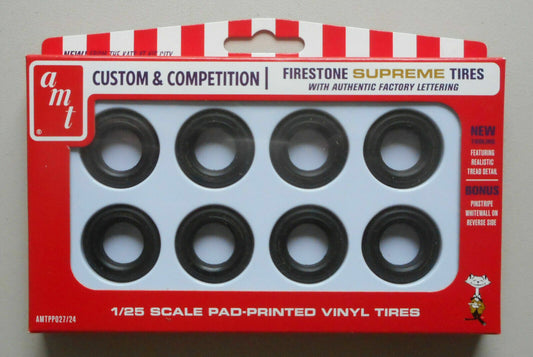 Firestone Supreme Tires AMT 1:25 CAR MODEL ACCESSORY PP027