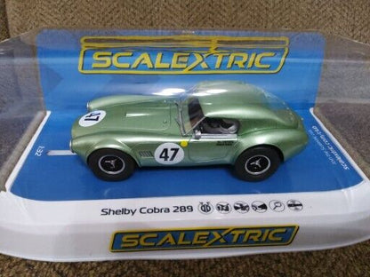 Scalextric C4338 Shelby Cobra 289 CO 289 #48 Bill Shepherd 1:32 Slot Car