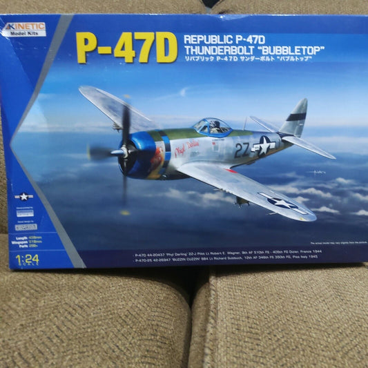 Kinetic Models 1/24 Scale P-47D Thunderbolt Bubbletop