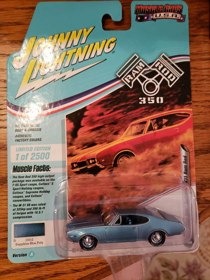 JOHNNY LIGHTNING JLMC022-A MUSCLE CARS USA 2020 RELEASE 1, SET A OF 6 CARS 1/64 