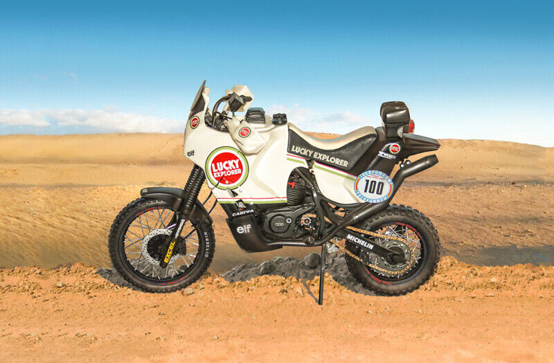 Italeri 4643 1:9 Cagiva Elefant 850 Paris-Dakar Plastic Motorcycle Model Kit