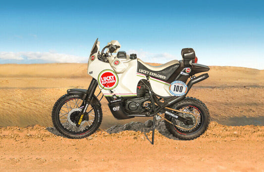 Italeri 4643 1:9 Cagiva Elefant 850 Paris-Dakar Plastic Motorcycle Model Kit