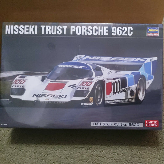 HASEGAWA 1/24 Nisseki Trust Porsche 962C Plastic model 20298 F/S  NEW LIMITED ED