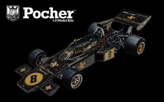 Pocher 1/8  scale Lotus 72 John Player Special F1 kit HK114 New in box