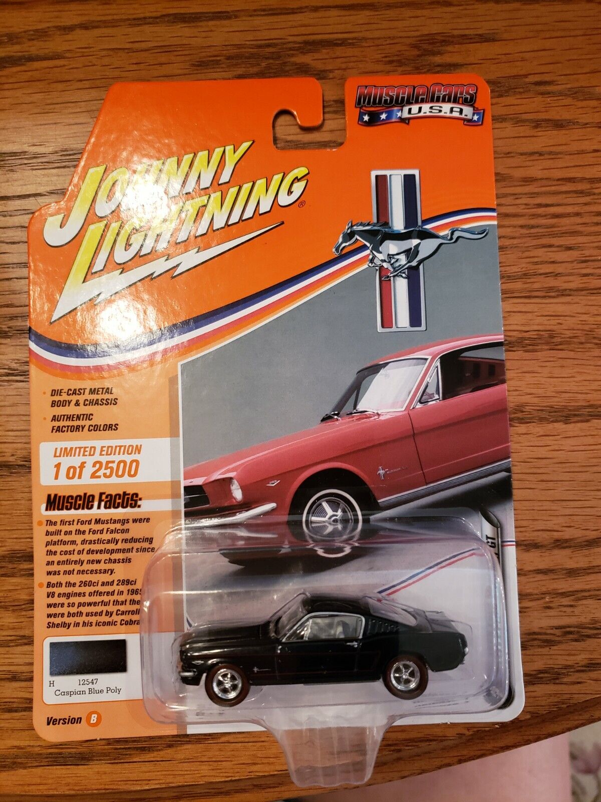 MUSCLE CARS USA 2020 RELEASE 1 SET B OF 6 CARS 1/64 JOHNNY LIGHTNING JLMC022 B 