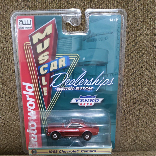 SC385-2R Auto World Yenko 1968 Chevrolet Camaro HO Scale Slot Car