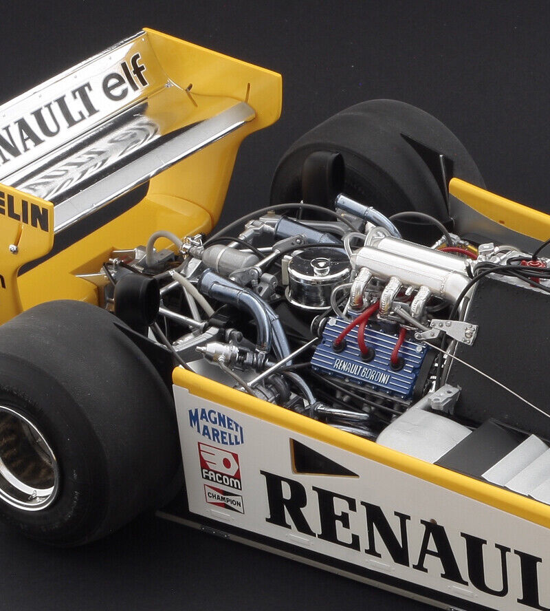 Italeri 4707 1:12 Renault RE20 Turbo Formula 1 Plastic Model KiT