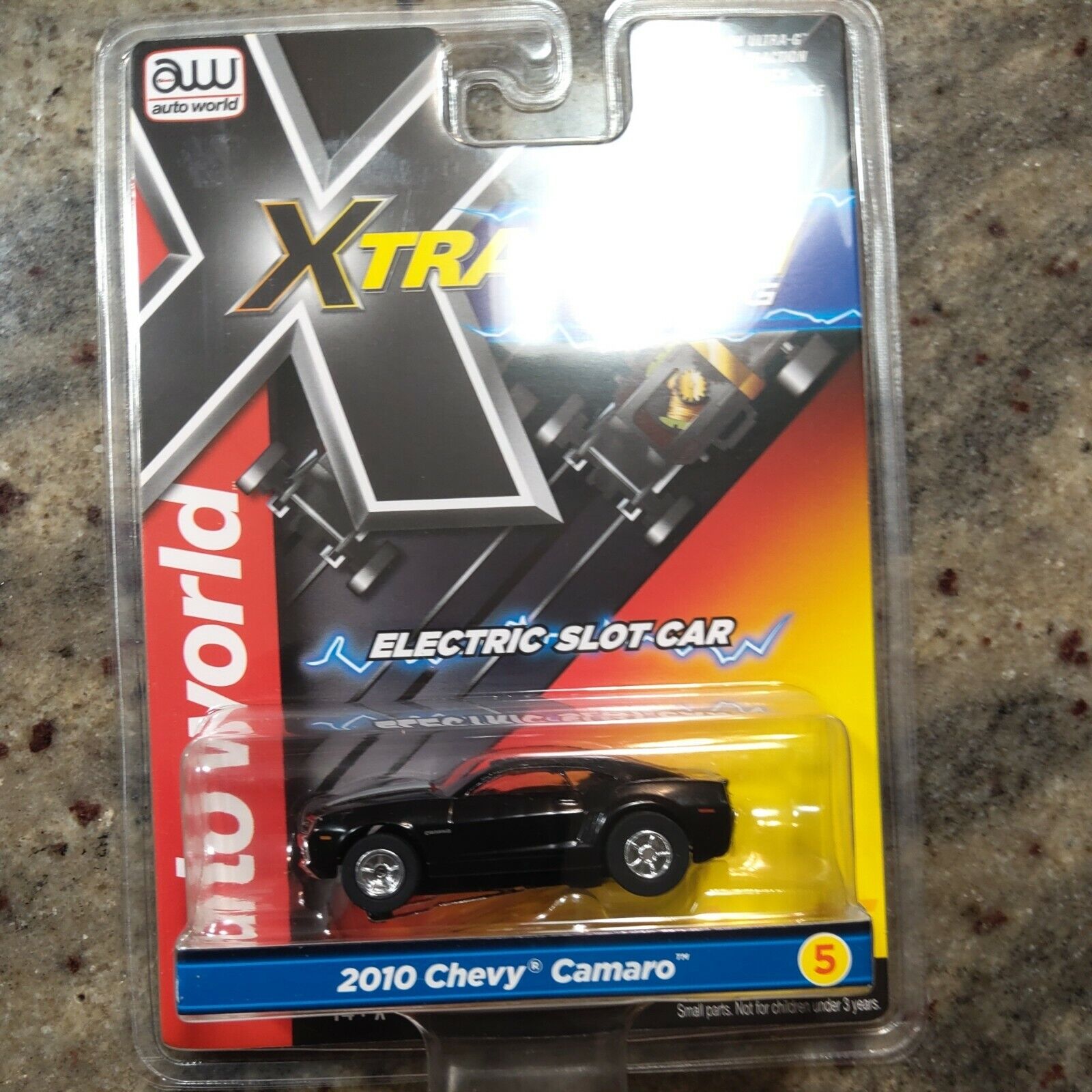 Auto World Xtraction Ultra G 2010 Chevy Camaro HO Slot Car - BLACK