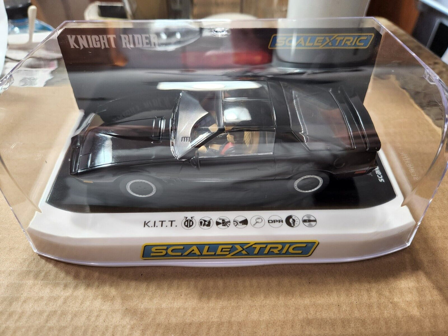 Scalextric C4226 Knight Rider K.I.T.T. 1:32 Slot Car DPR new! KITT CAR FIREBIRD