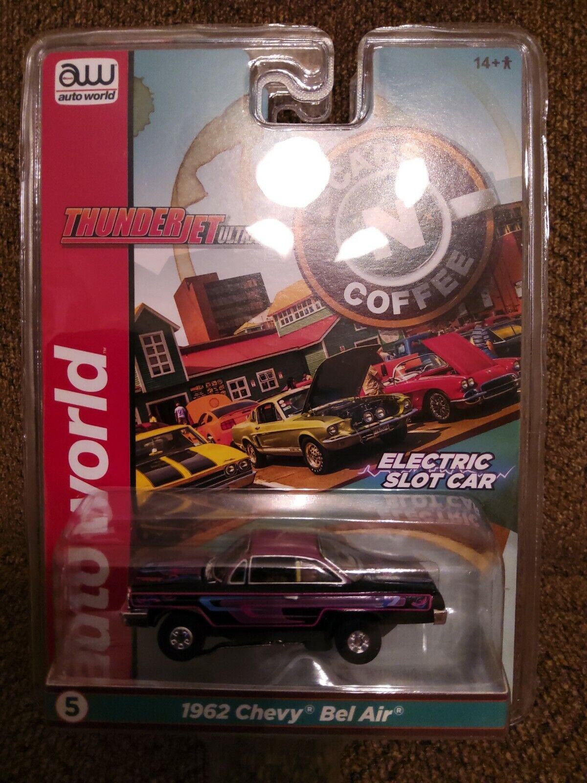 Auto World New '62 Chevy Bel Air  Rel. 31 Cars & Coffee Fits Aurora, AW, JL