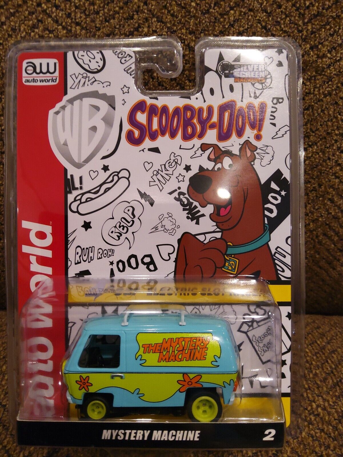 Silver Screen Scooby Doo The Mystery Machine HO slot car 4 Gear R31 AW