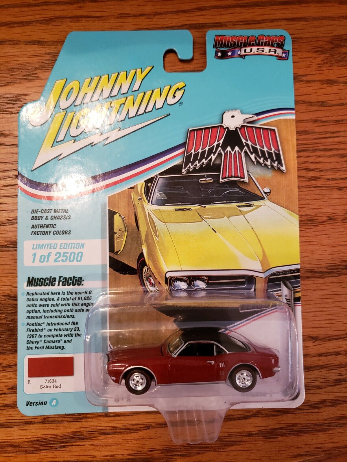 JOHNNY LIGHTNING JLMC022-A MUSCLE CARS USA 2020 RELEASE 1, SET A OF 6 CARS 1/64 