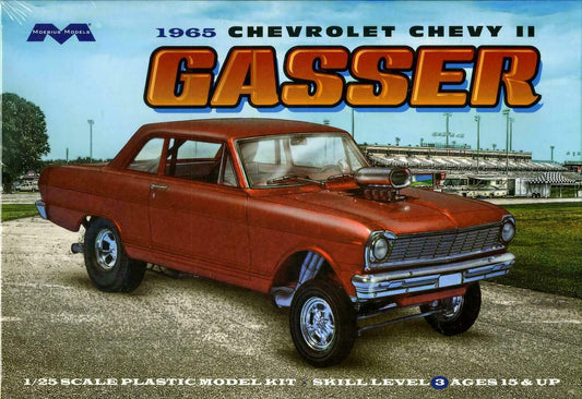 Moebius 1/25 65 Chevy II Gasser Plastic Model Kit 2324