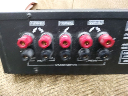 CARVER AV-405 5 Channel Power Amp Amplifier Rare Vintage Pro Audio Surround