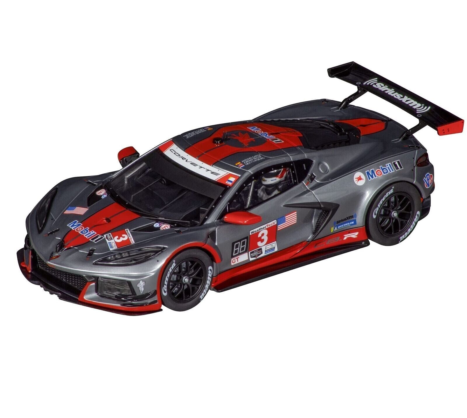 Carrera 20023928 Chevrolet Corvette C8 No.3 1:24 Slot Car NEW IN DISPLAY BOX