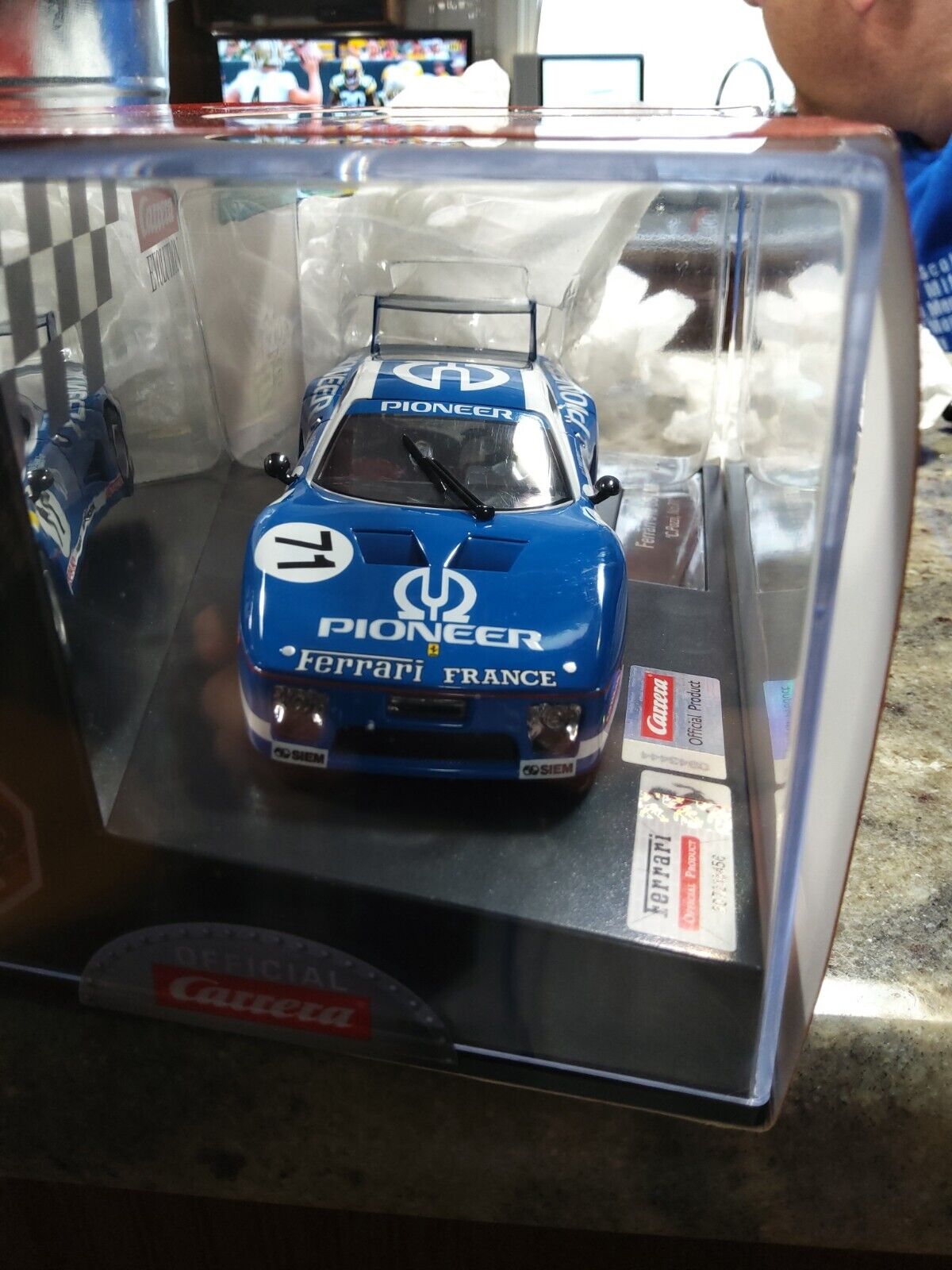 Carrera Evolution Ferrari 512 BB LM C.Pozzi No.7 1 Analog Slot Car 1:32 
