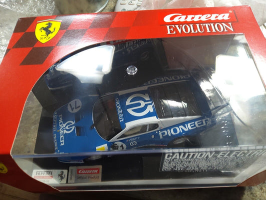 Carrera Evolution Ferrari 512 BB LM C.Pozzi No.7 1 Analog Slot Car 1:32 