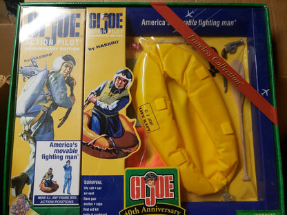 GI JOE 40TH ANNIVERSARY - 4TH IN SERIES - COLLECTION ACTION PILOT - SURVIVAL NIB