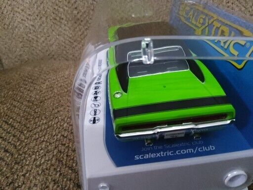 Scalextric C4326 Dodge Charger R/T Sublime Green Classic MOPAR DPR 1:32 Slot Car