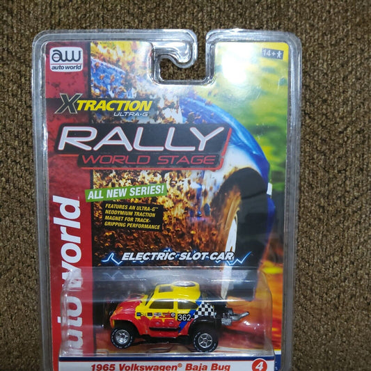 NEW AW XTRACTION ULTRA-G 1965 VOLKSWAGON BAJA BUG $4 IN RED/YEL/BLK/WHT/BLUE NEW
